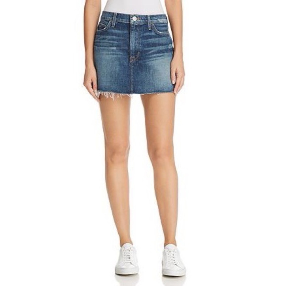 *HUDSON JEANS* Blue Denim Vivid Skirt Size 29